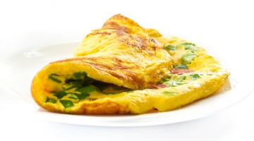 Omlet ze szczypiorkiem